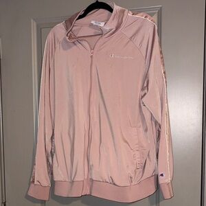 Champion Women's Light Pink Bomber Jacket set